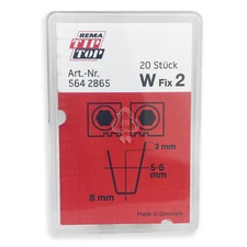 20 Rema Tip Top W-2 Tire Regroover Angle Edge Blades, 5-6mm wide, up to 8mm deep