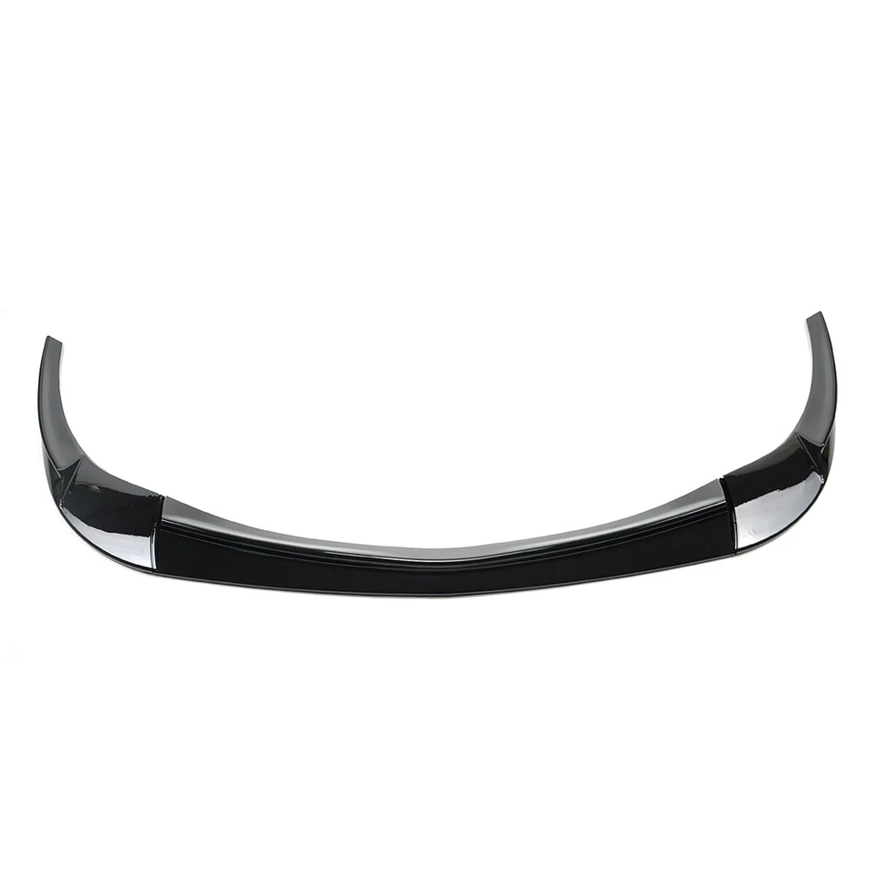 Divisor de labios parachoques delantero negro brillante estilo 05-13 ZR1 modelo base Corvette C6 Foto 4 de 4