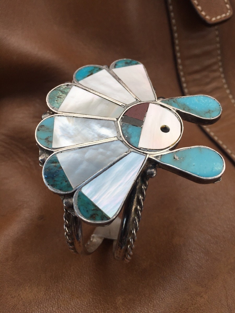 One Of Most Detailed Chief Head Hand Carved Turquoise Sterling Silver Bracelet One Of Most Detailed Chief Head Hand Carved Turquoise Sterling Silver Bracelet