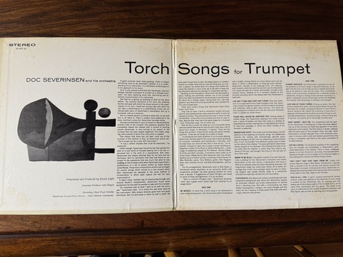 DOC SEVERINSEN Torch Songs for Trumpet LP Record Excellent RS 33 859 EX / VG+ - Picture 2 of 5