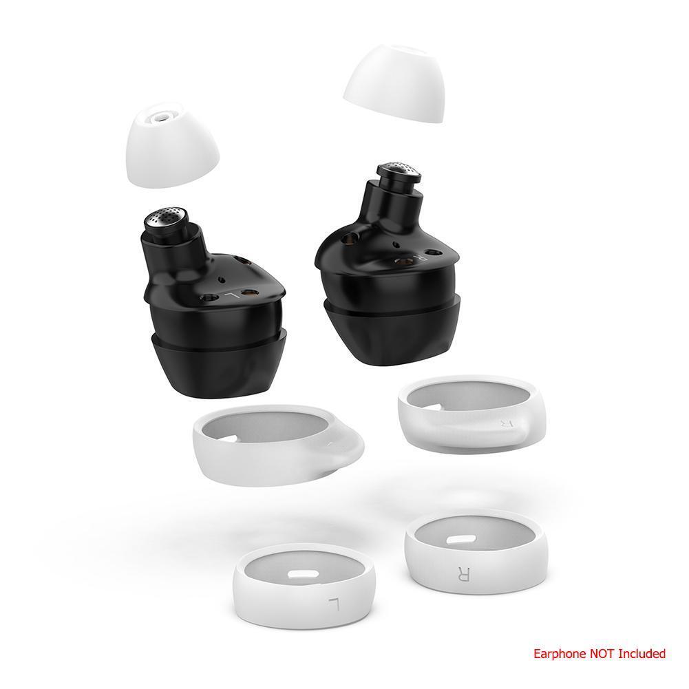 Silicone Skin Cover Earplug Case for Galaxy Buds 2019 (White) AU - Picture 5 of 9