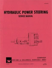 Behlen Power Steering Service & Parts Manual International Harvester Farmall IH