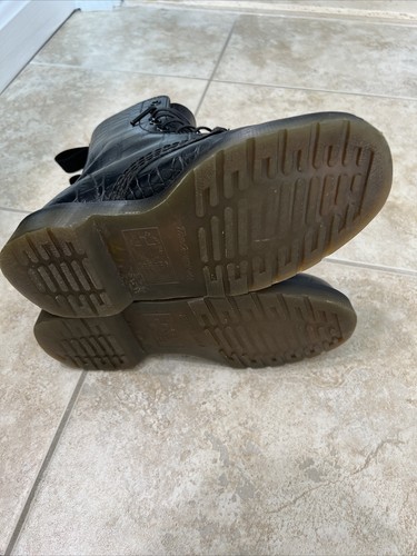 Doc Dr MARTENS Pascal Krokus weiche Lederstiefel Damen Größe US 5 UK 3 EU 36 schwarz - Bild 6 von 6