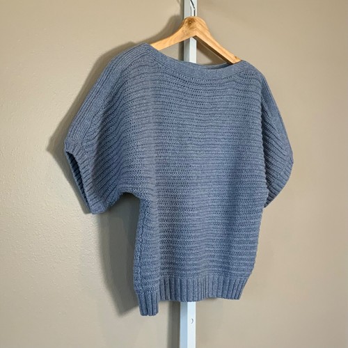 NWT Girl’s GAP Dusty Blue Boatneck Dolman Sleeve Pullover Knit Sweater, XXL - Picture 12 of 24