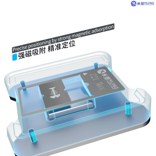 MiJing Z21 Max 11 in 1 CPU Reballing Stencil Platform For iPhone 6-15 Series UK - Picture 3 of 6
