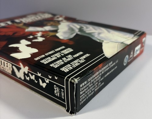 SISTER STREET FIGHTER COLLECTION (4-Disc DigiPak, DVD) Martial Arts Chiba MINT - Picture 16 of 17