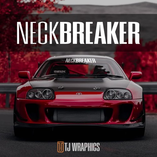 NECK BREAKER Windshield Banner Decal Sticker JDM Graphics Kanji KDM Sport - Bild 1 von 6