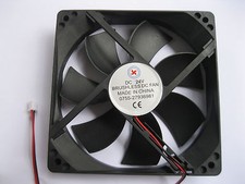 1 pcs Brushless DC Cooling 7 Blade Fan 80x80x25mm 24V 8025S 2pin Sleeve Bearing