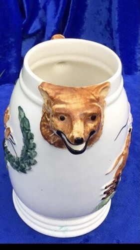 PORTLAND POTTERY/PPC FOX HUNTING TALL WATER/ALE JUG 1.75Pt Good condition - Picture 8 of 10