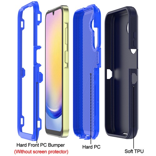 For Samsung Galaxy A25 5G Case Heavy Duty Hybrid Shockproof Armor Rugged Cover - 第 14/26 張圖片