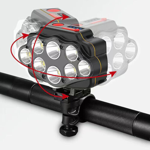 99000LM Bright LED Bike Light USB Rechargeable Bicycle Front Headlight Waterprof - Picture 4 of 13