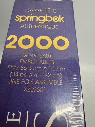 VINTAGE FACTORY SEALED Springbok 2000Pcs Jigsaw Puzzle #Multitude Of Angels - Picture 5 of 7