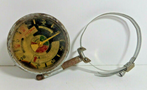 Perf-O-Meter vintage automotive add on guage 1940-50's hot rod - Bild 2 von 12