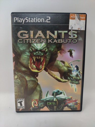 Giants: Citizen Kabuto (Sony PlayStation 2 PS2, 2001) No Manual