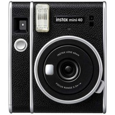 FUJIFILM Instant Camera Cheki instax mini 40 INS MINI 40 Black From Japan New