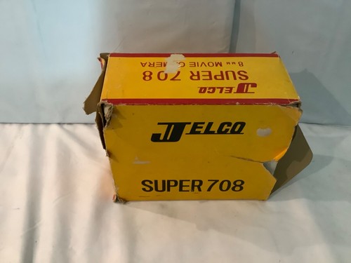 VINTAGE Jelco Nihon Cine Industry 708 Super Movie Camera Japan Collectable