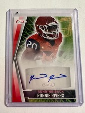 K80,121 - 2022 SAGE Artistry Autographs Red #ARR Ronnie Rivers