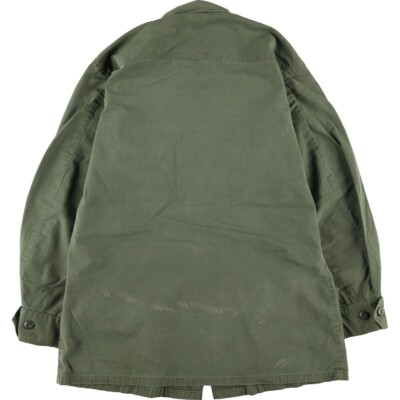 米軍実物 US.ARMY 60's 4th JUNGLE FATIGUE S-L 60'S US Military Jungle Fatigue 4th Military Combat Jacket