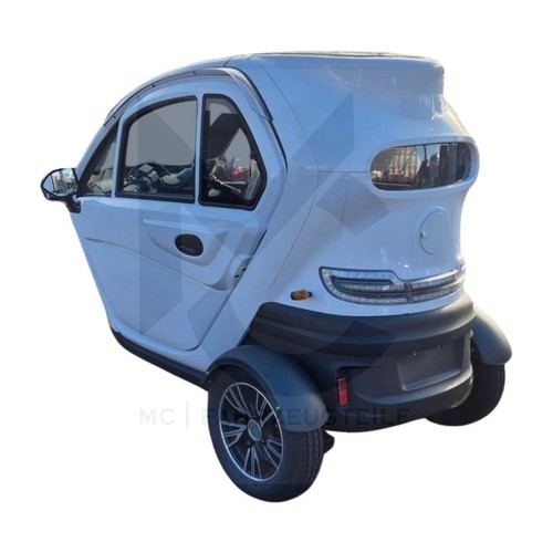 Elektro Kabinenroller Dreirad E-Auto 25km/h 72V 52Ah Mopedauto LED ECO Scooter - Bild 8 von 9