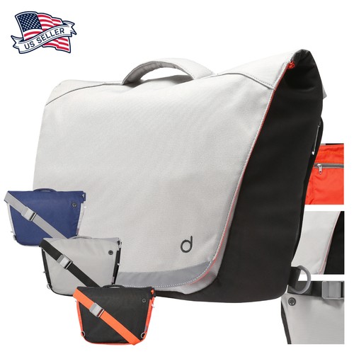 Durban Umhängetasche wasserabweisend Canvas Reise Schule Laptop Biker Campus - Bild 1 von 13