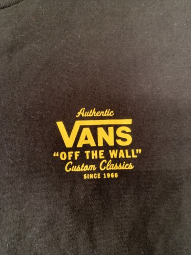 Classic Vans Authentic Off The Wall Classic Custom Fit Size Medium - Picture 2 of 5