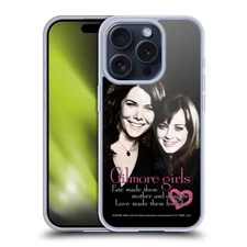 OFFICIAL GILMORE GIRLS GRAPHICS SOFT GEL CASE FOR APPLE iPHONE PHONES