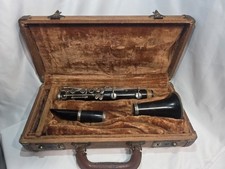 Conn Clarinet with Hard Case Missing Pieces for Parts Or Repair