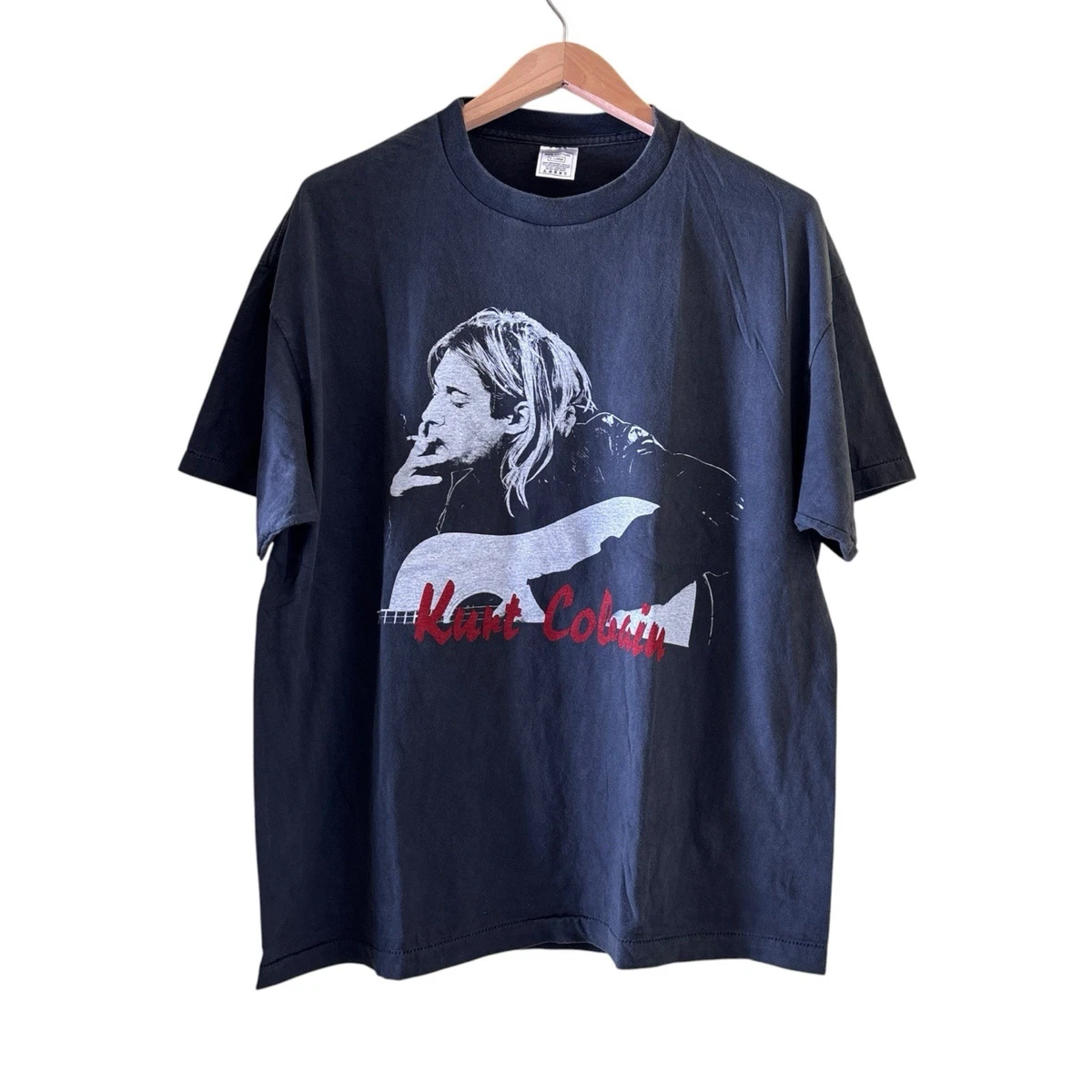 Kurt Cobain T Shirt Vintage In Men's T-Shirts for sale - eBay