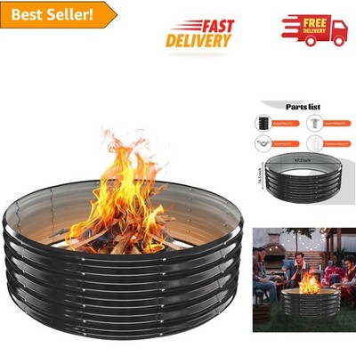 Galvanized Fire Pit Ring - 48