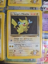 Lt. Surge's Pikachu 081/132 Gym Heroes Regular