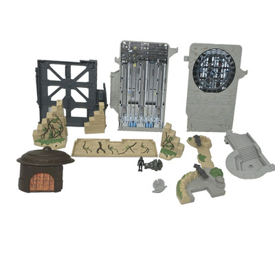 Star Wars Action Fleet Micro Machines Lot Of Parts Death Star Battle Of Yavin