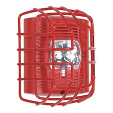 SAFETY TECHNOLOGY INTERNATIONAL STI-9705-R 9-ga wire cage protects horn/strobe/s