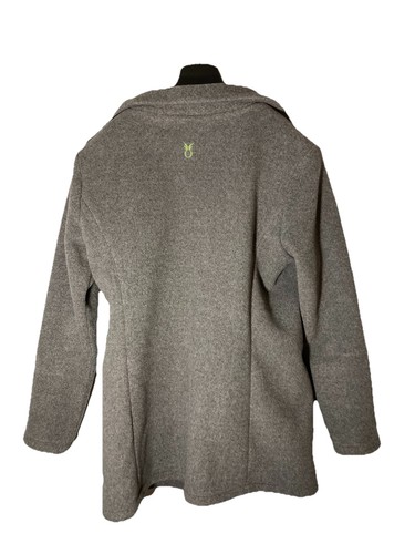 DUDLEY STEPHENS Double Layer Vello Fleece 2 Snap Jacke - Grau - Größe M - Made in USA - Bild 4 von 9