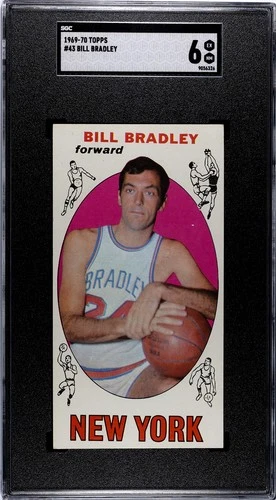 1969-70 Topps - Bill Bradley #43 (RC) - Set Break No PSA SGC 6 Undergraded