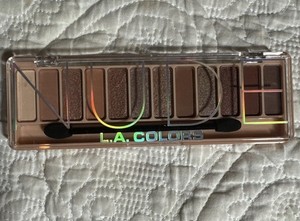 LA Colors Color  Eyeshadow Palette 12 Colors, Nude Eye Color CES787