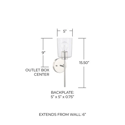 Capital Lighting 628511-449 Greyson 16" Tall Bathroom Sconce - Picture 3 of 15