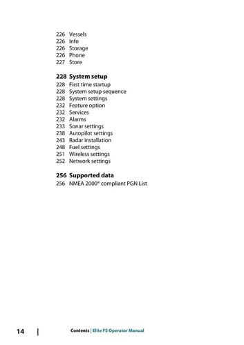 LOWRANCE ELITE FS User Manual Owners Instructions, TOUGH BINDING & FRONT & BACK - Picture 3 of 5