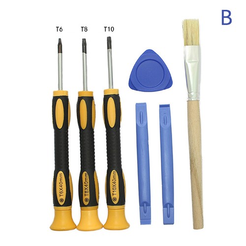 T6H T10H Screwdriver Tool Kit Prying Tool and Cleaning Brush Repair Controll _ha - Photo 8/11