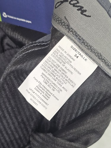 Ben Hogan Mens Dark Grey Flat Chino Stretch Golf Shorts Size 34 - Picture 4 of 7