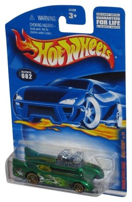 Hot Wheels Extreme Sports Series 2/4 Double Vision (2001) Mattel Green Toy Car #