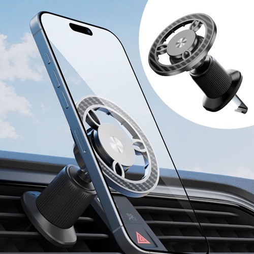 Support d'aération de voiture rotation 360 degrés angle de vision réglable ac - Photo 2 sur 12