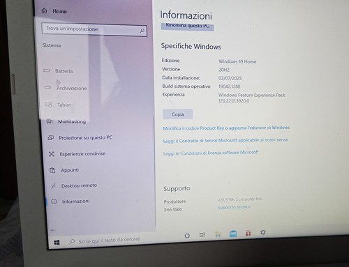 Asus vivobook max, HDD 500GB, RAM 4GB. REIMPOSTATO - Foto 8 di 8