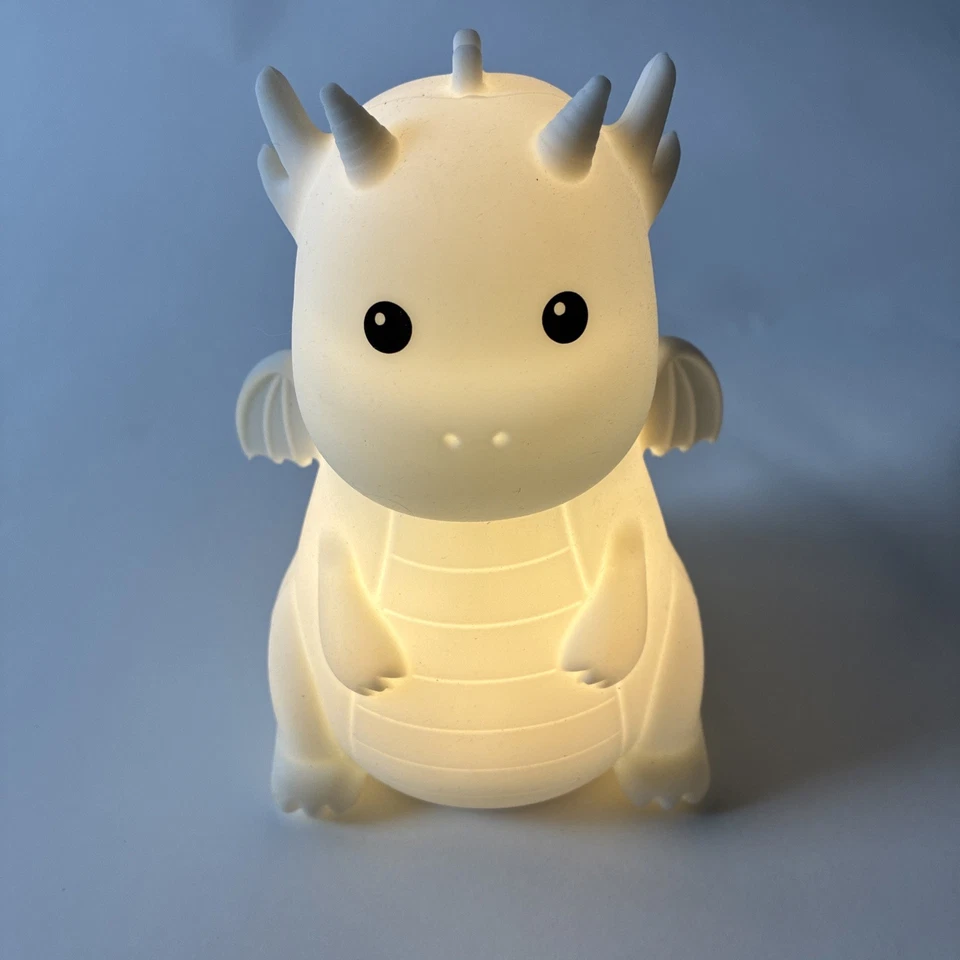 Globo Squish Dragon Frank Baby Night Light Recargable Silicona Multicolor Foto 4 de 4