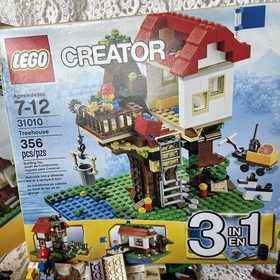 2013 Lego Creator 31010 Treehouse W/ Figure And Manuals READ