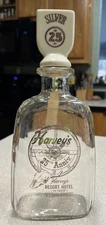 1969 “HARVEY’S RESORT HOTEL 25TH ANNIVERSARY” Jim Beam Decanter 