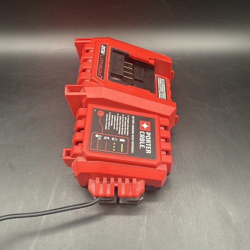 Porter Cable OEM Battery Lithium Max Charger PCC690L Type 2 20V Tested - Picture 4 of 6