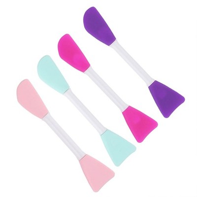 Silicone for Facial Mud Mask Brush Beauty Tool Soft Double-head Pore Cleaner Bru
