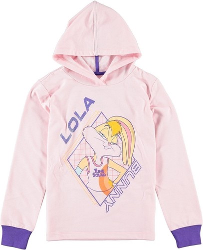 Looney Tunes Girls Lola Bunny Skimmer Hoodie - Little and Big Girls Sizes... - Picture 1 of 10