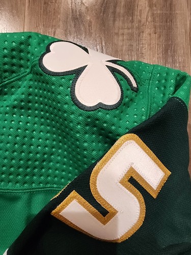 Buffalo Sabres Rasmus Ristolainen Game Issued St Patrick's Paddy's Day Trikot - Bild 5 von 7