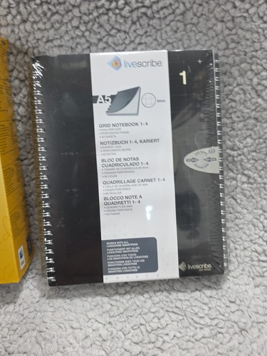 Livescribe Echo 2GB Smartpen APX-00008 New Sealed Vintage Includes Grid Notebook - Picture 6 of 16